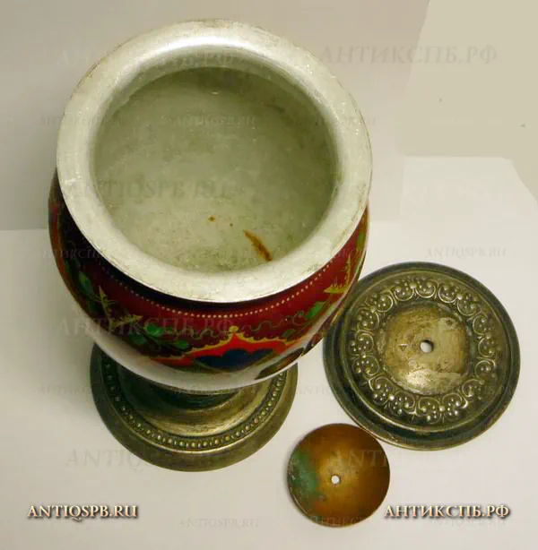 Кубок призовой "Спасская башня". Палех. №665. Баранов. 1956 год. СССР. №13630