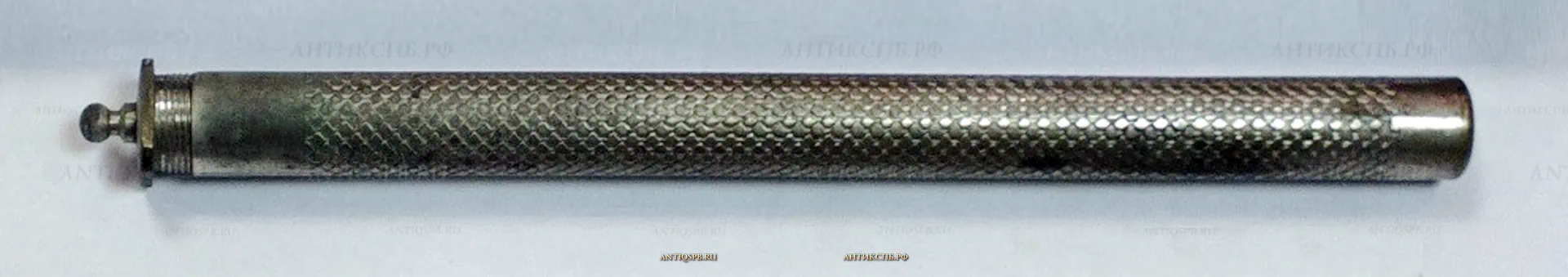 Футляр старинный под градусник. Металл. Перв. пол. ХХ века. №15057