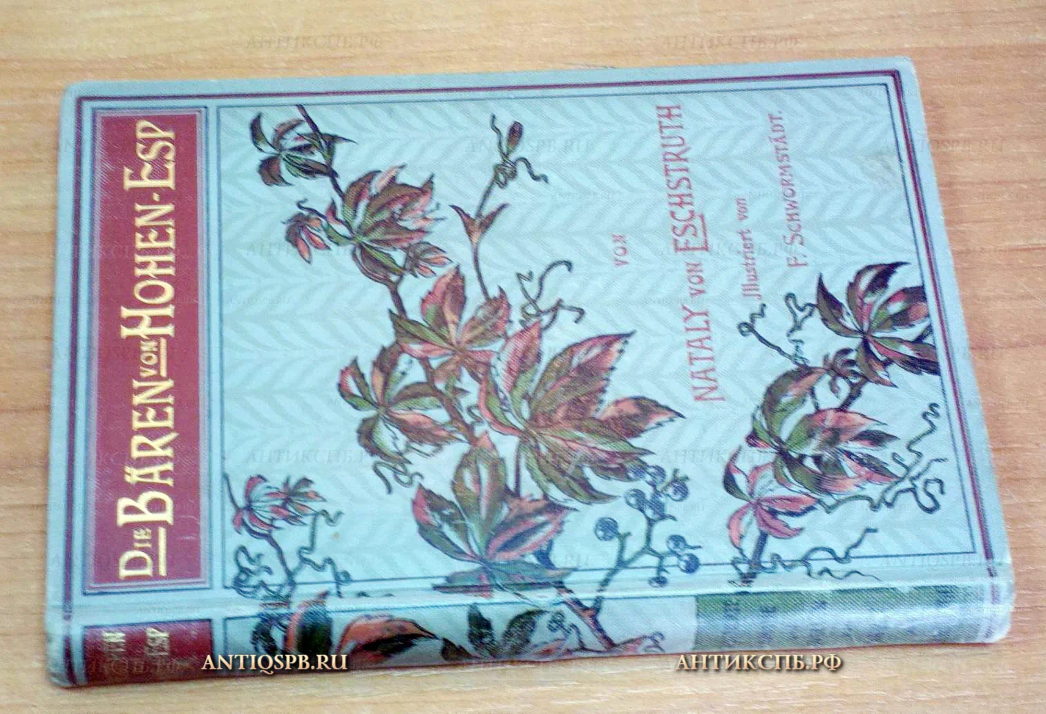 15881. Книга "Die Bären von Hohen-Esp " на немецком языке. Автор: Nataly von Eschstruth. Leipzig. 