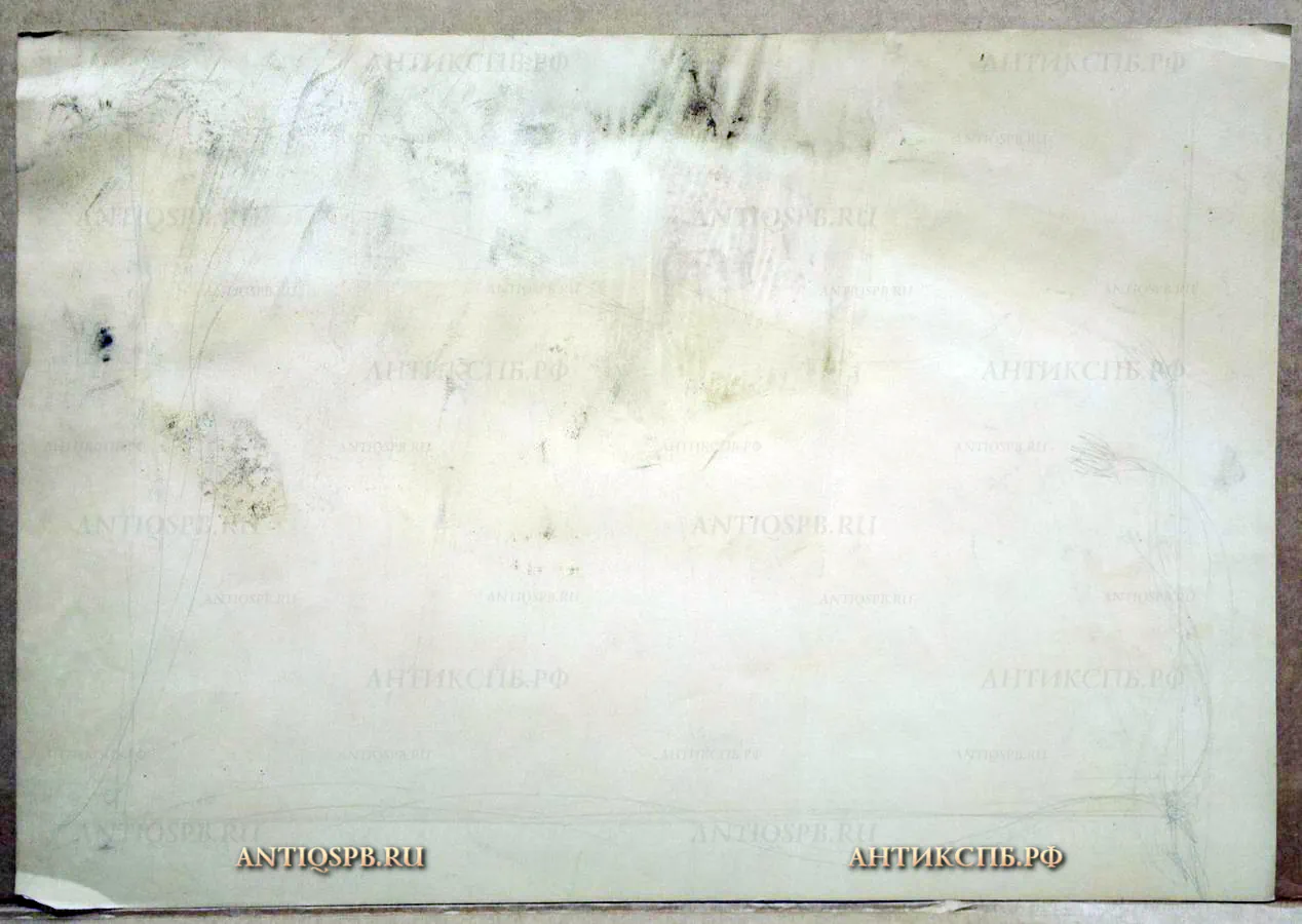 Рисунок "Кремль. ХХХ. 1917-1947". №17339.90 [ЦЕНА ПО ЗАПРОСУ]