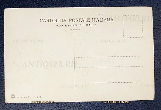 Открытка старинная "Pompei Casa di Pansa" Помпеи Италия Нач. ХХ века №6571